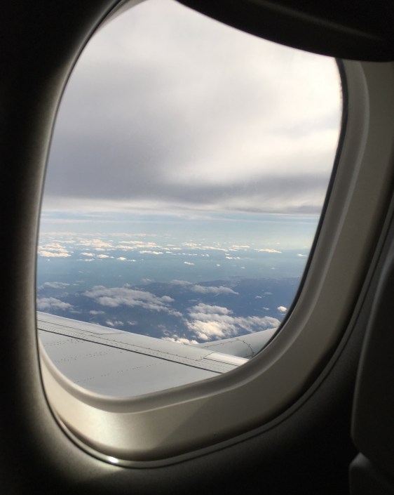 plane window