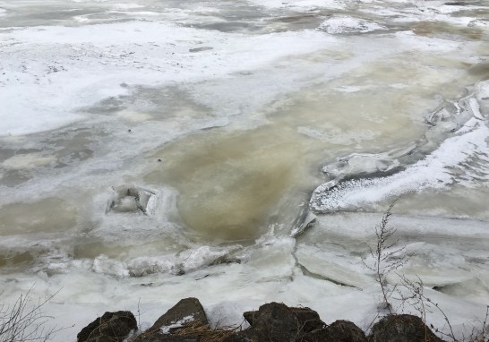 exeter river ice