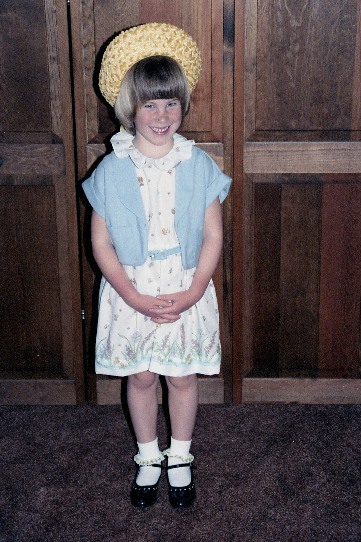 easter hat 1987 April