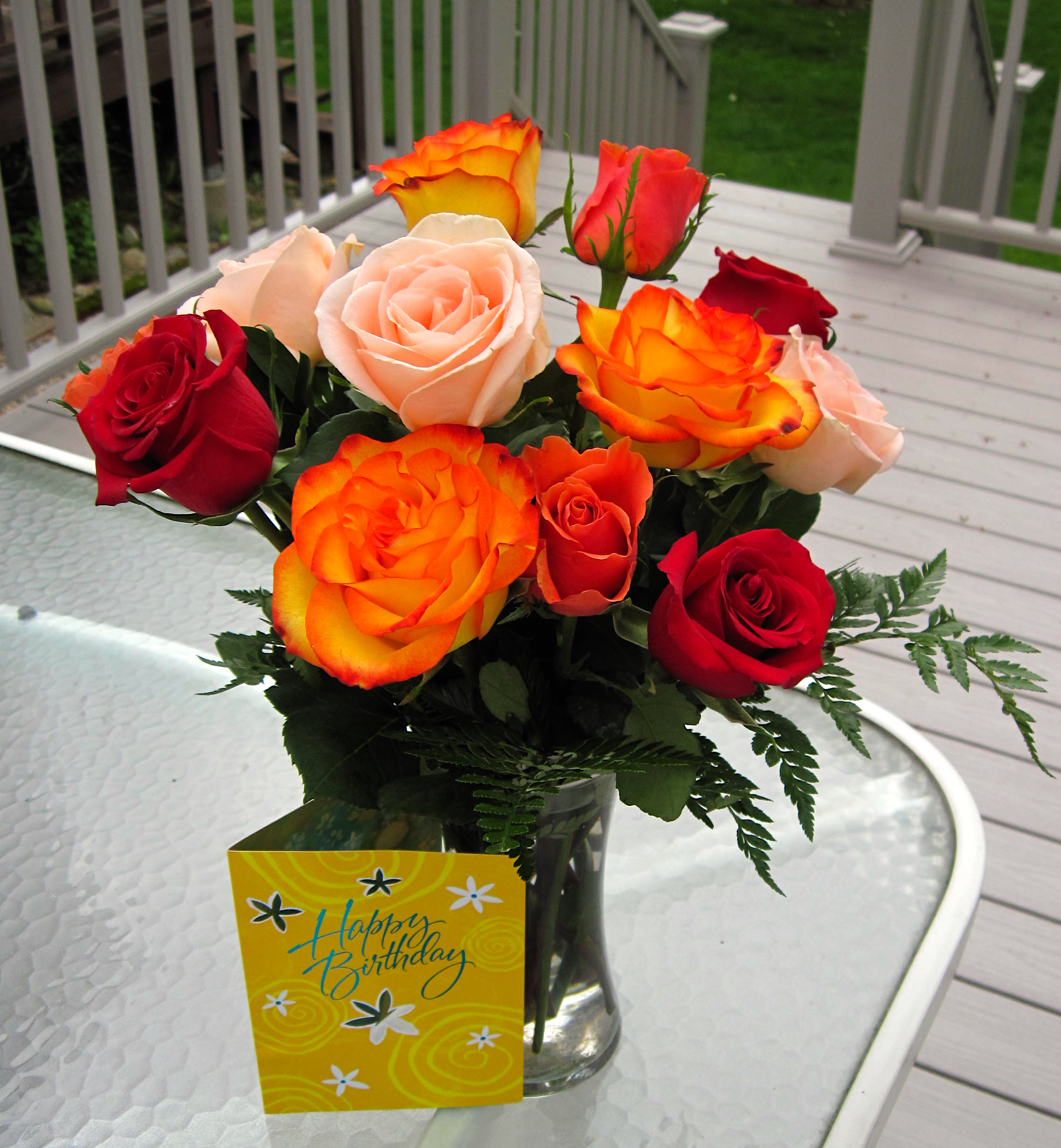 birthday roses 2012
