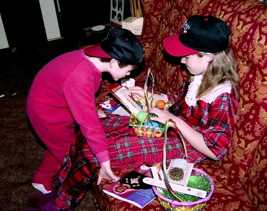 easter baskets1993