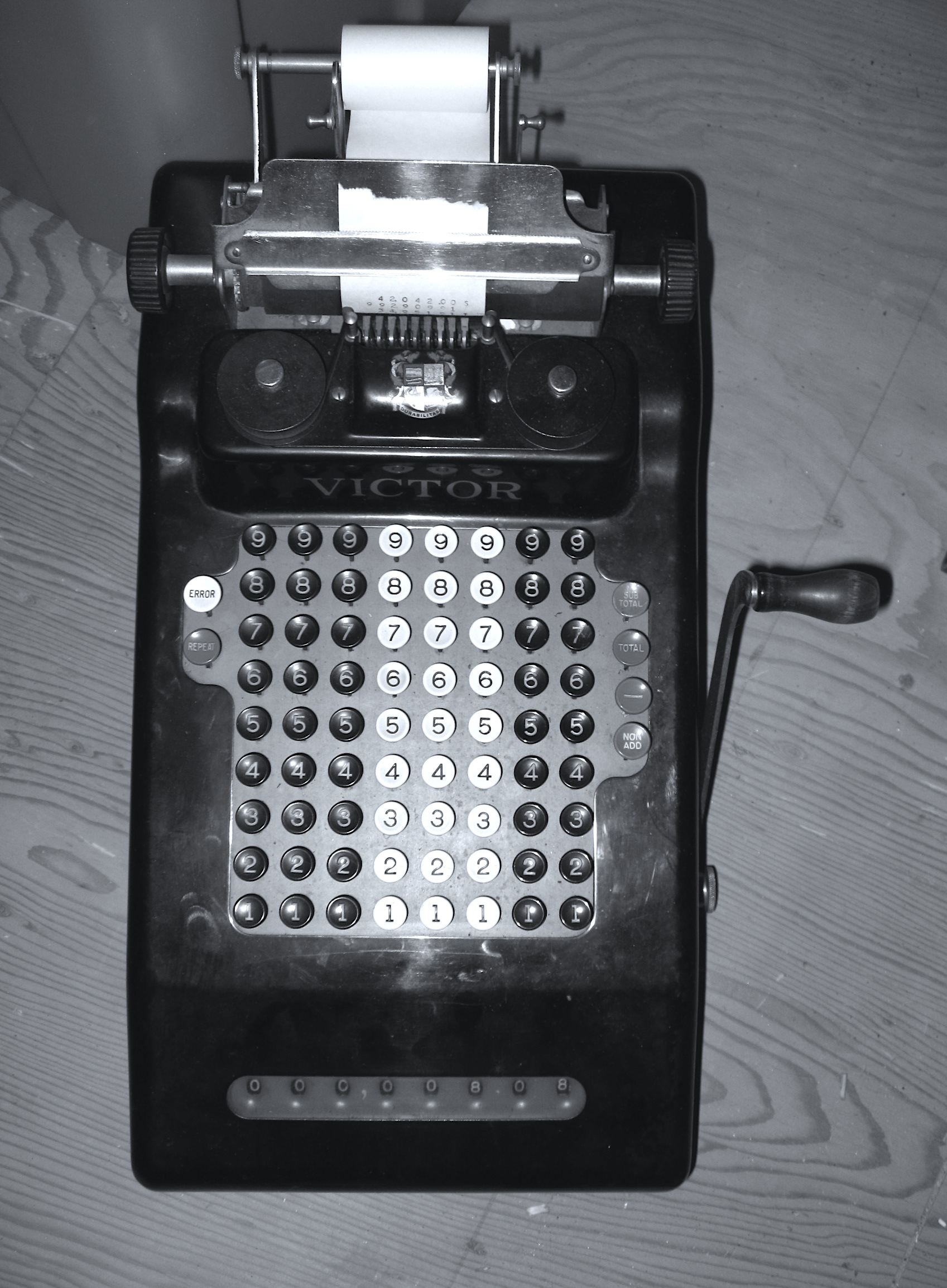 adding machine