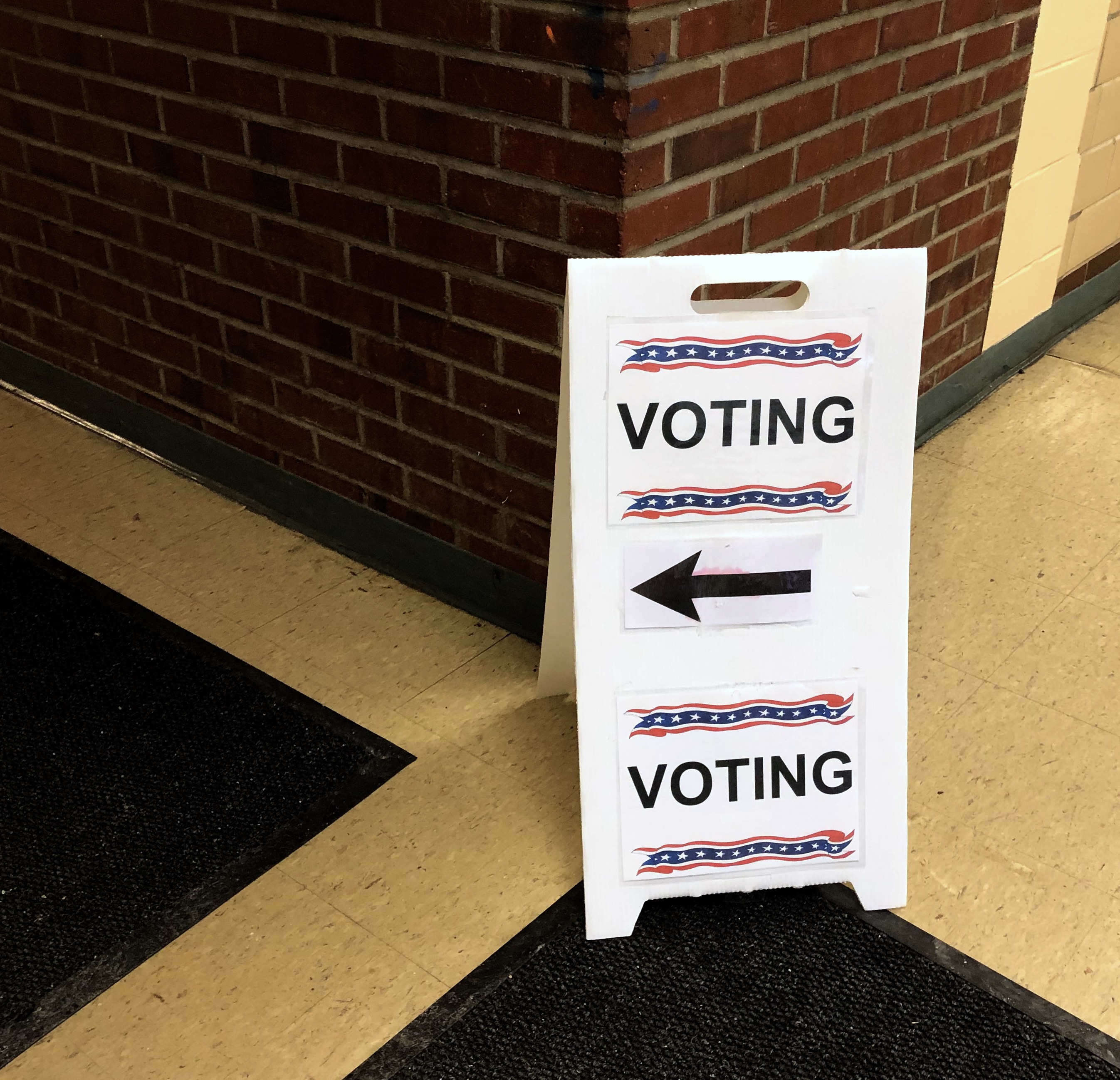 voting sign