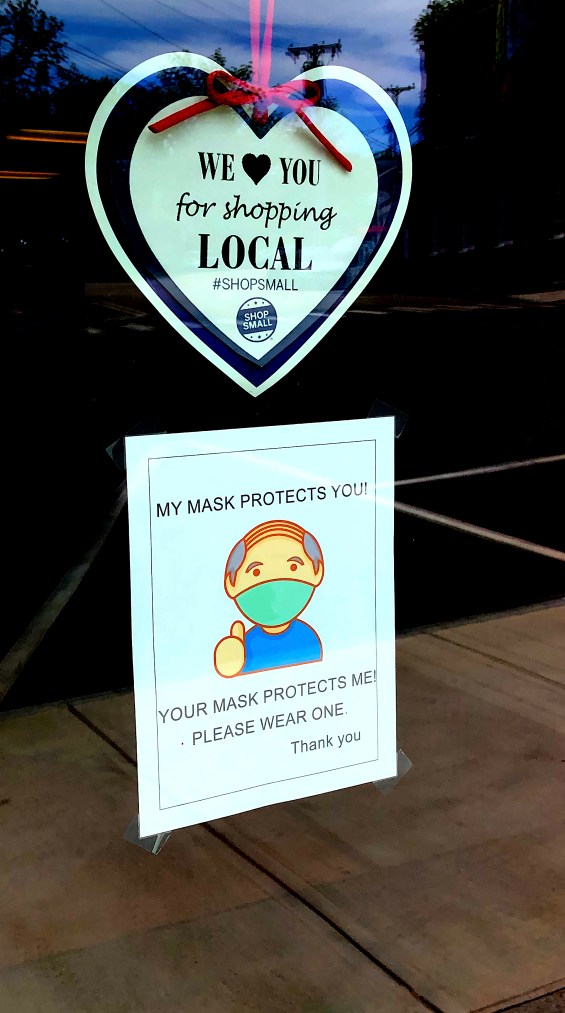 mask sign